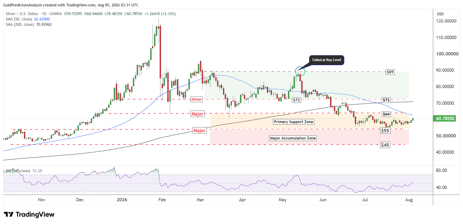 Silver Daily