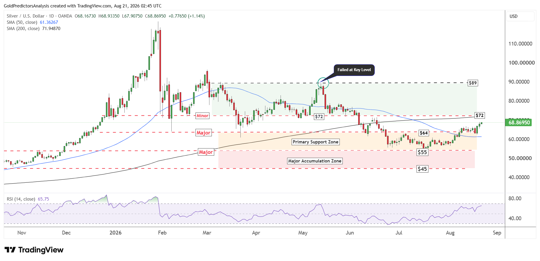 Silver daily