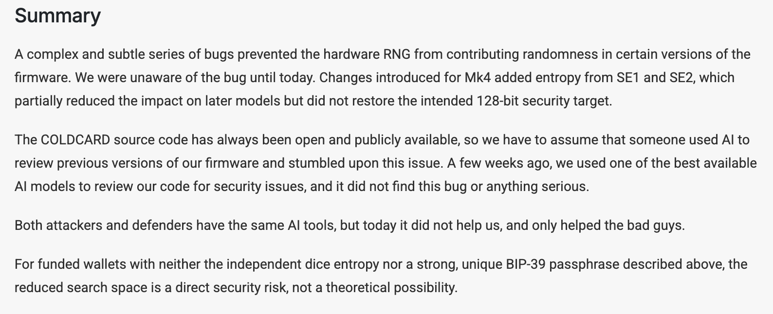 CoinKite Security Audit