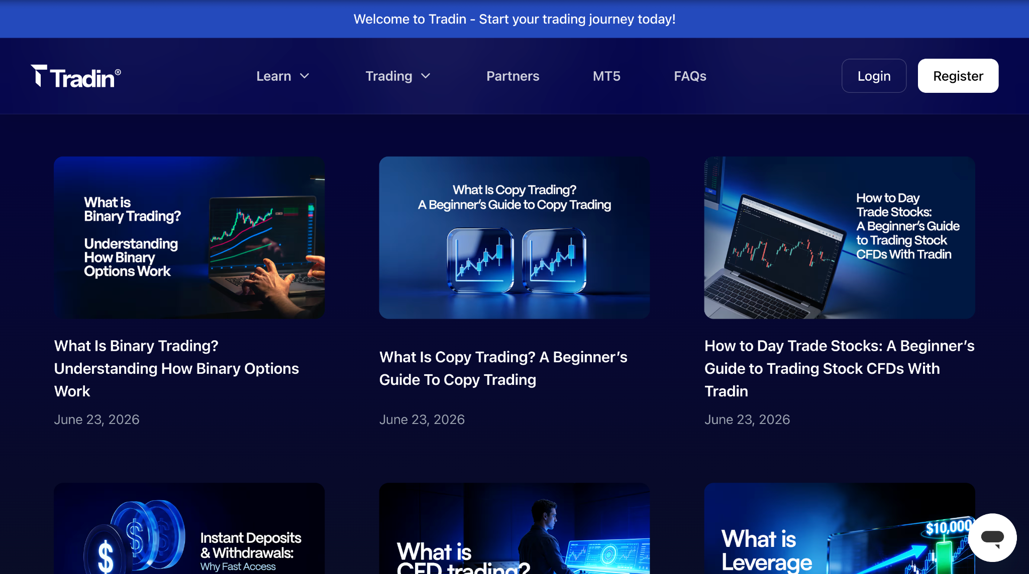 Tradin blog