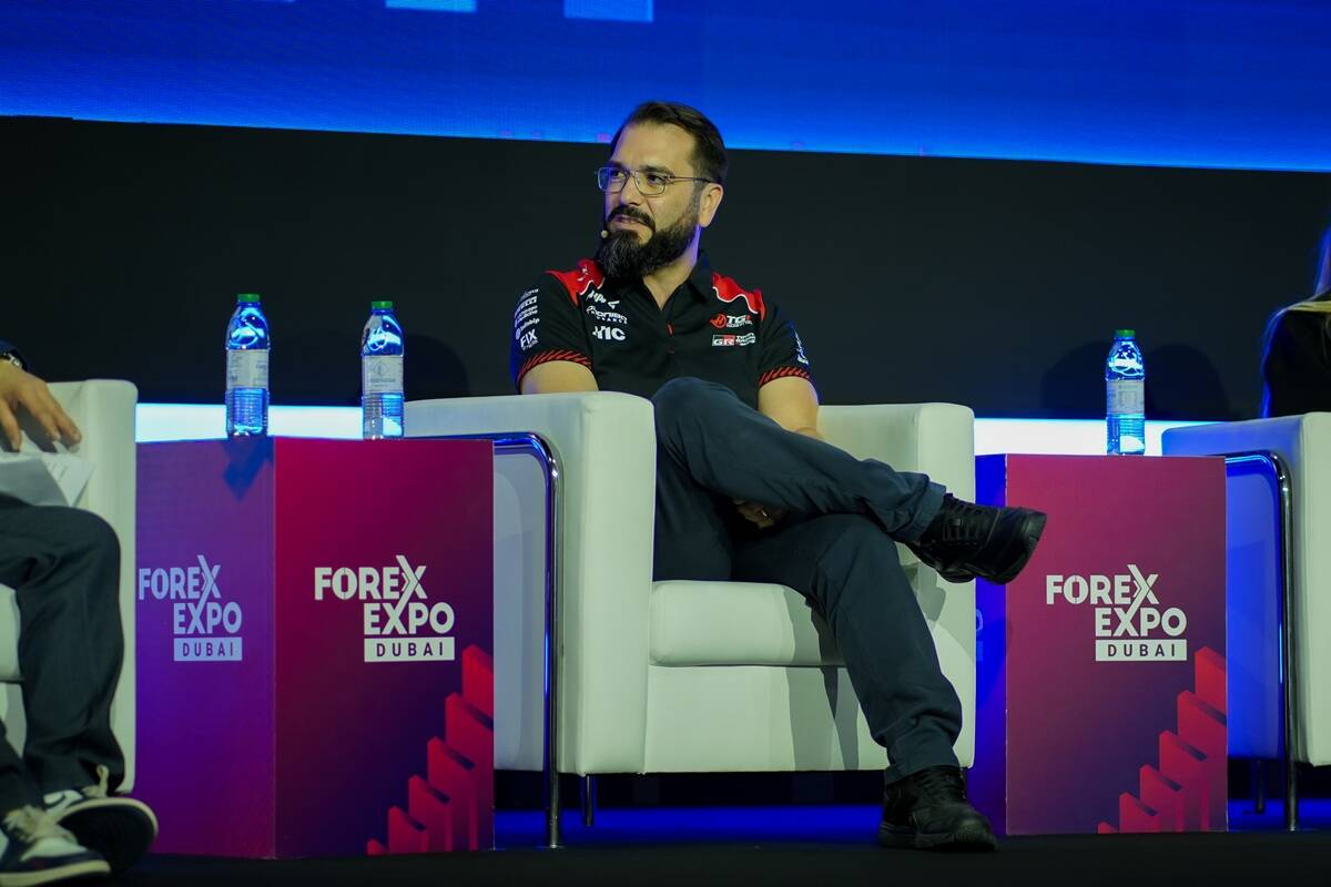 Jason Hughes at Forex Expo Dubai 2026