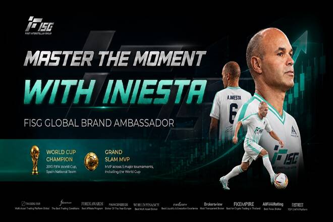 Master the Moment: Global Broker FISG Appoints Football Legend Andrés Iniesta as Global Brand Experience Officer