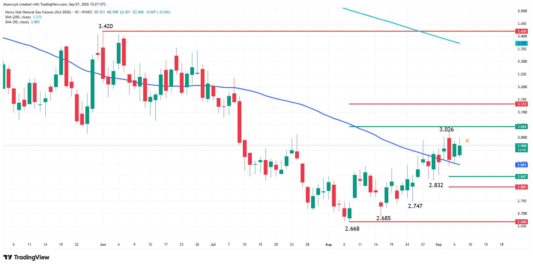 Natural Gas Futures Analysis