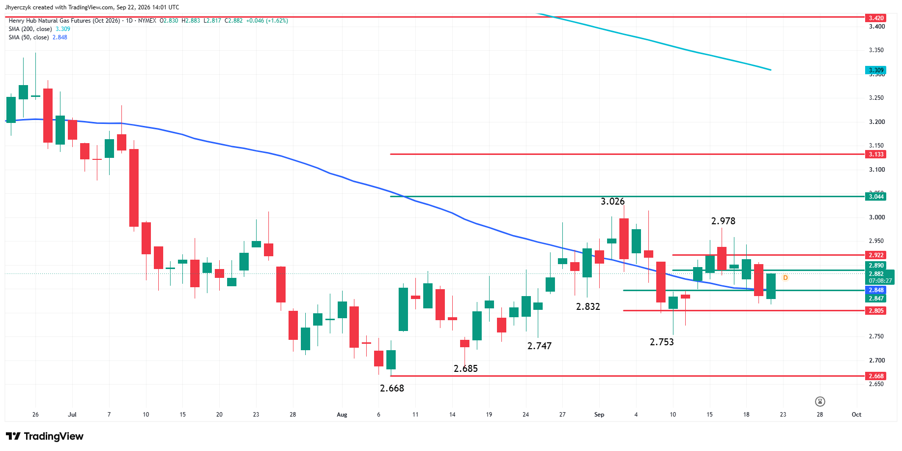 Natural Gas Futures Analysis