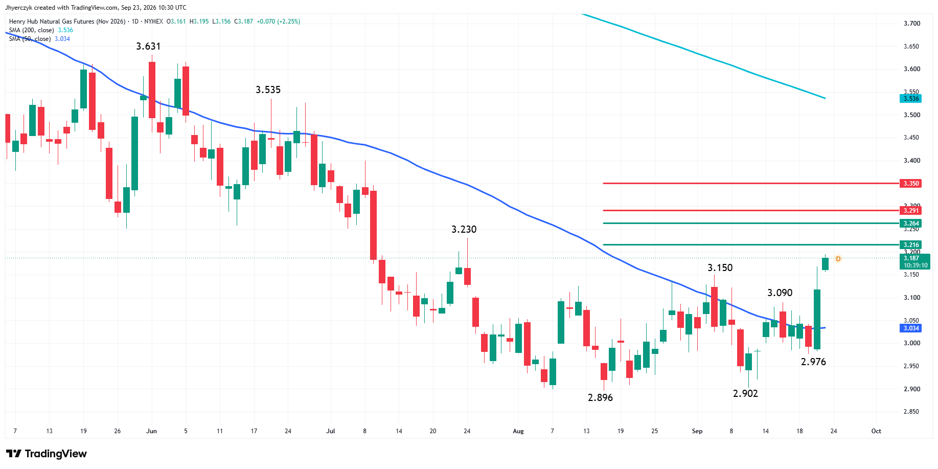 Natural Gas Futures Analysis