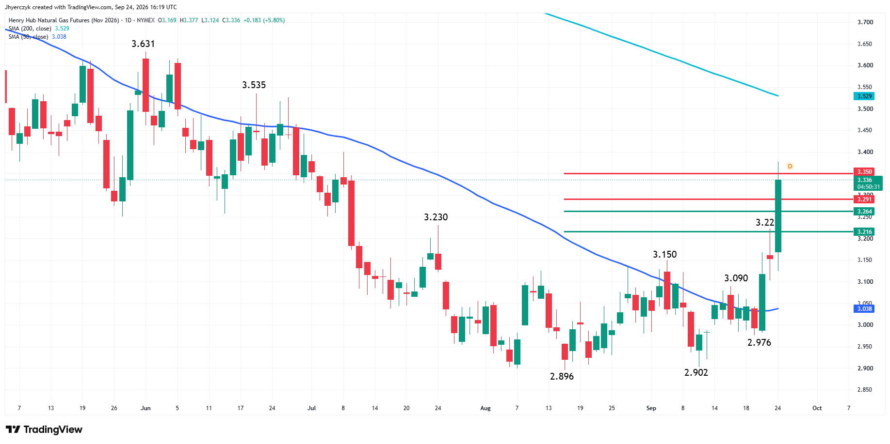 Natural Gas Futures Analysis