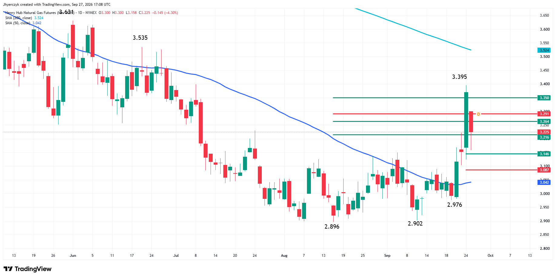 Natural Gas Futures Analysis