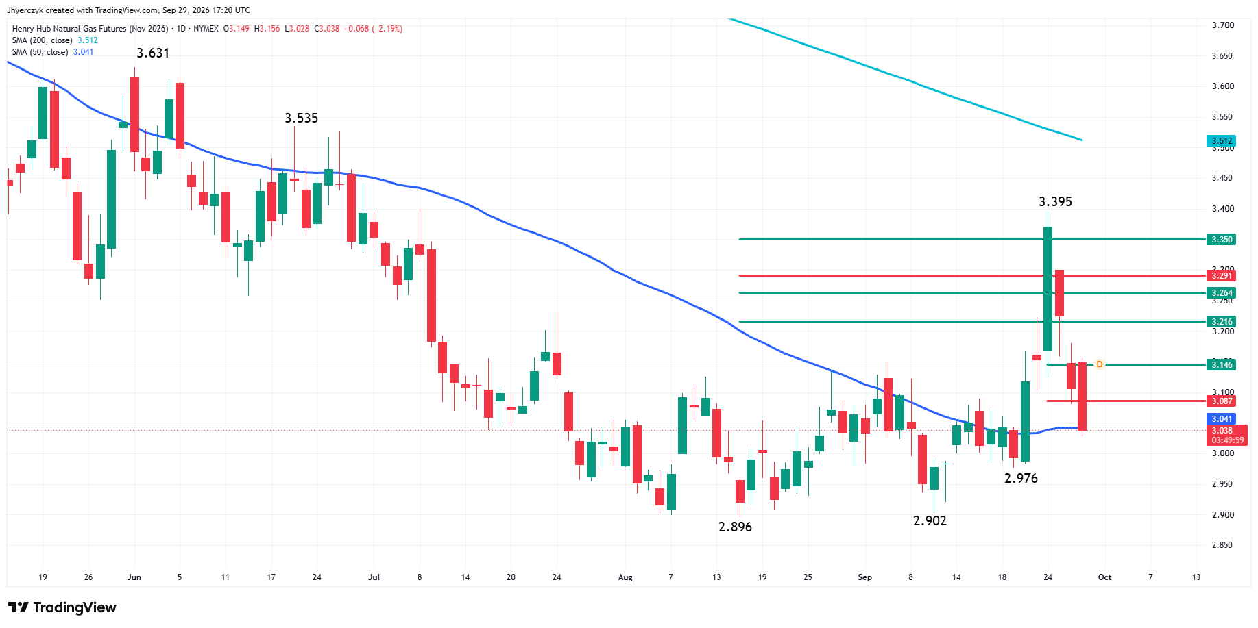 Natural Gas Futures Analysis