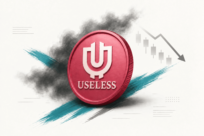 Analisi del Prezzo di USELESS: Memecoin Solana Evidenzia Potenziale Crollo del 50%