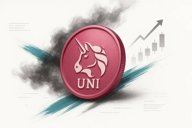 Uniswap coin and bullish chart