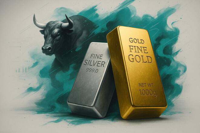 Previsioni Prezzo Oro e Argento: Rendimenti Elevati Limitano la Ripresa Vicino a Resistenze Chiave