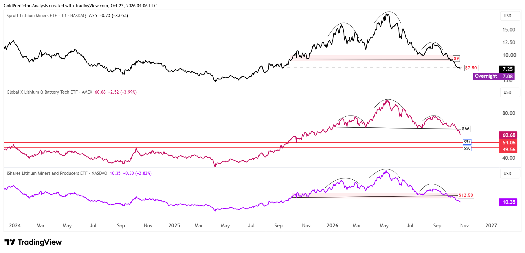 Lithium Miners