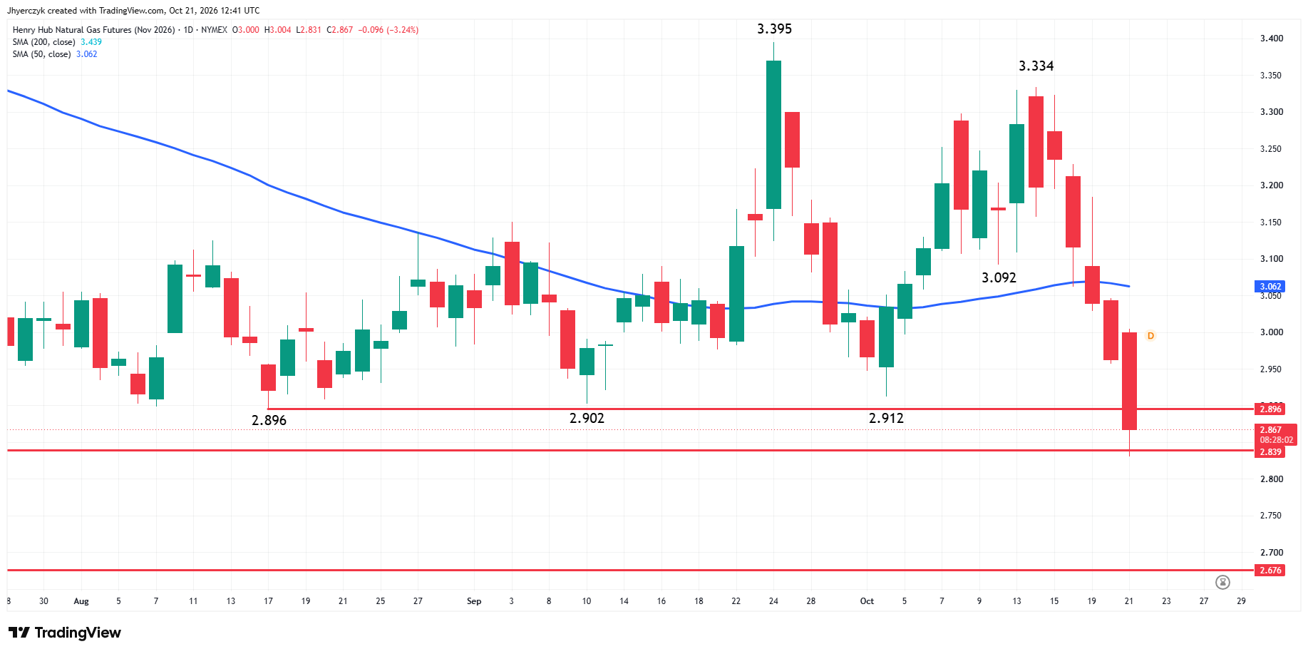 Natural Gas Futures Analysis