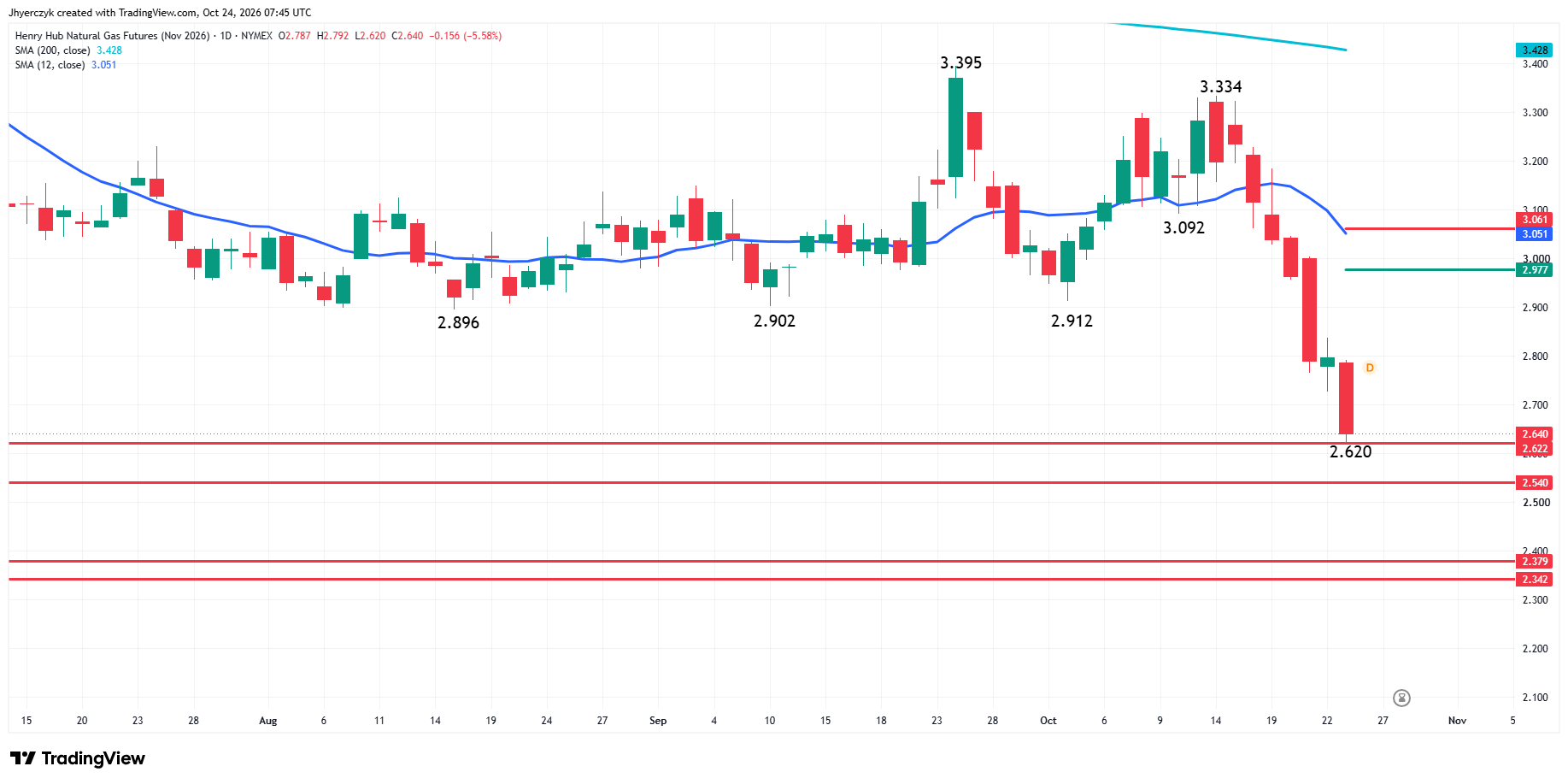 Natural Gas Futures Analysis