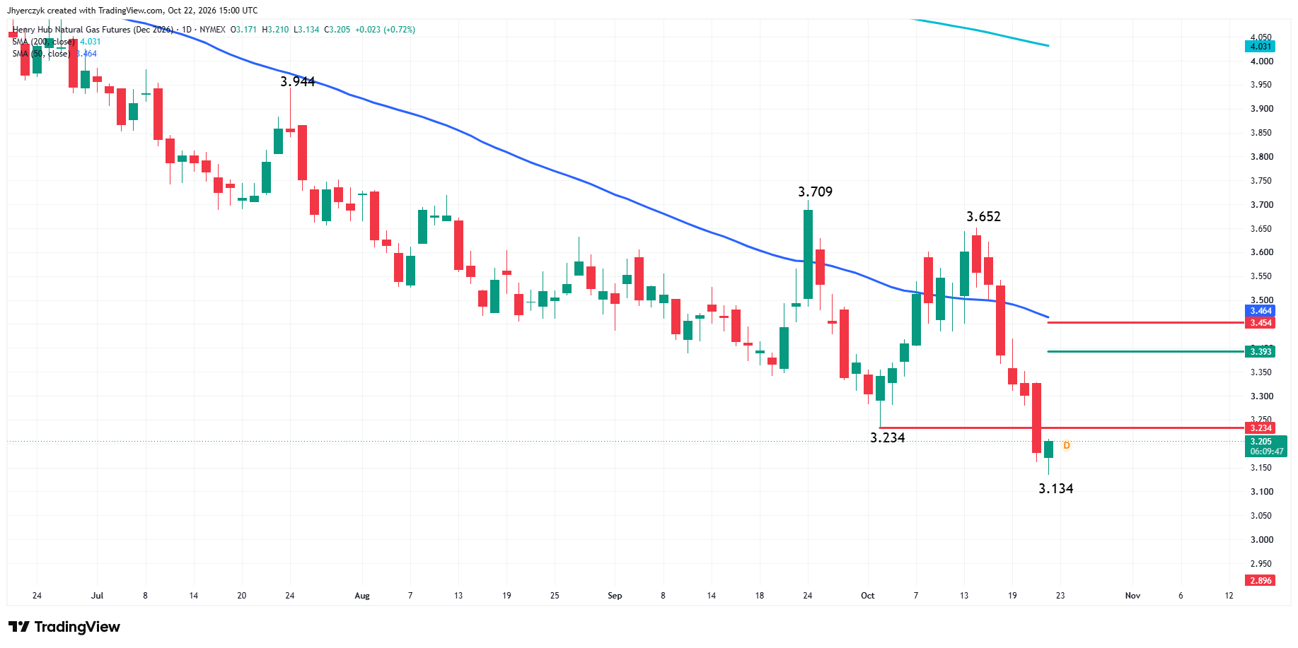 Natural Gas Futures Analysis