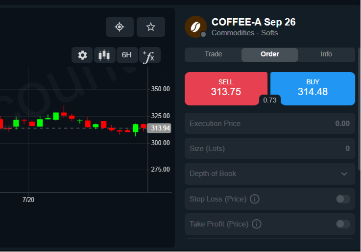 The ADSS Platform’s order screen