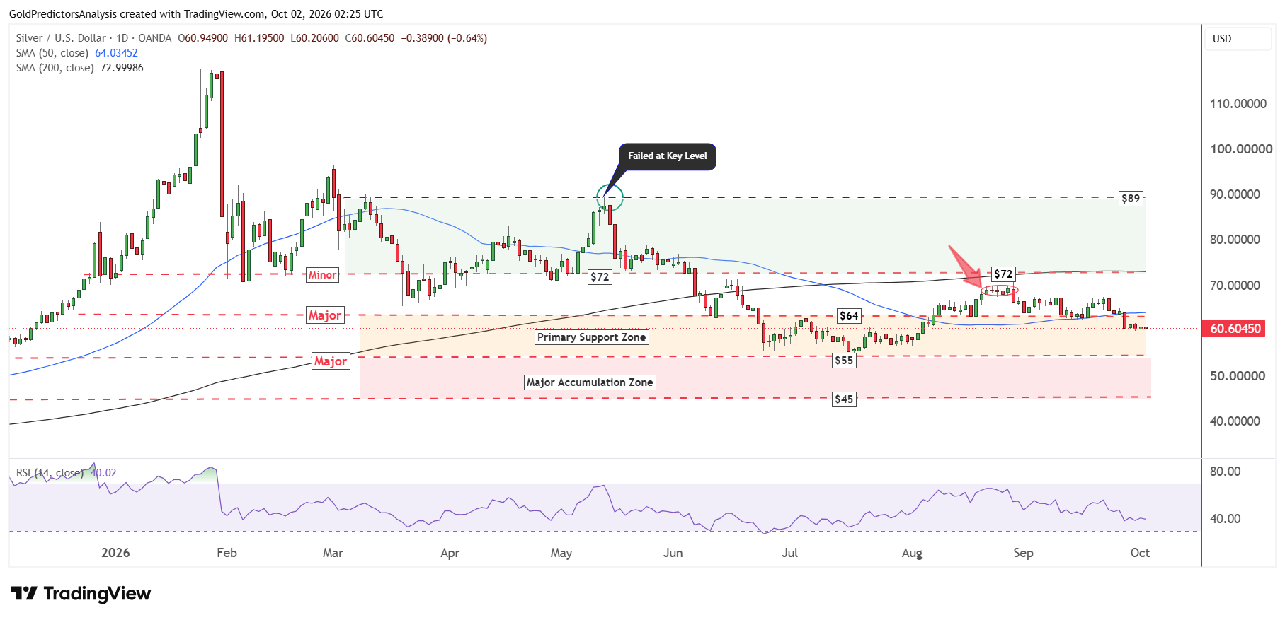 Silver Daily