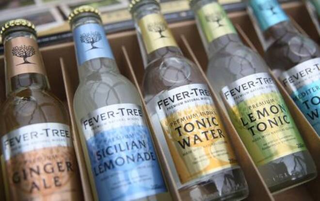 Products from the drinks company Fever Tree are