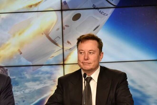 SpaceX founder and chief engineer Elon Musk attends