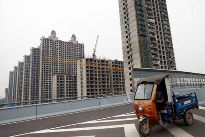 FILE PHOTO: Evergrande Oasis housing complex developed by Evergrande Group, in Luoyang