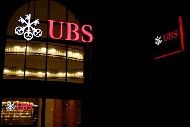 Logo of Swiss bank UBS is