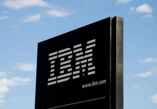 The sign at the IBM facility near Boulder,