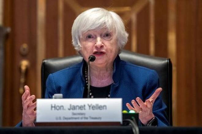 FILE PHOTO: Yellen testifies about Treasury budget request