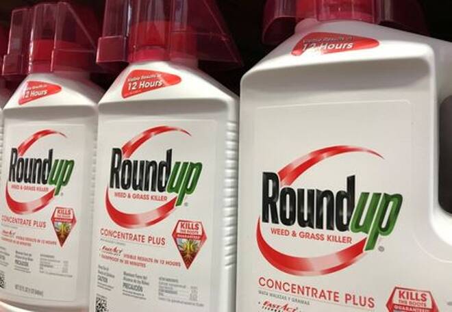 FILE PHOTO: Bayer unit Monsanto Co's Roundup shown for sale