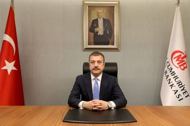 Turkey's new Central Bank Governor Kavcioglu in Ankara