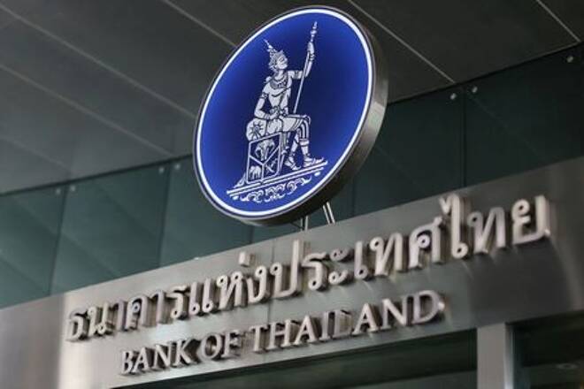 Thailand's central bank is seen at the Bank