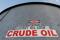Tanque para armazenamento de petróleo em Mentone, Texas (EUA)