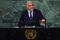 O primeiro-ministro israelense, Yair Lapid, discursa na Assembleia-Geral da ONU, em Nova York.REUTERS/Mike Segar