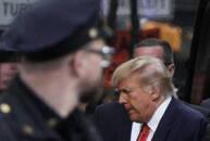 Ex-presidente Donald Trump chega à Trump Tower, em Nova York