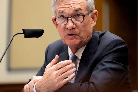 Chair do Federal Reserve, Jerome Powell, em Washington