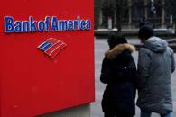 Logo do Bank of America, em Manhattan, Nova York