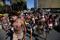 Indígenas de várias etnias protestam em Brasília contra projeto de