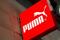 FILE PHOTO: The logo of German sports goods firm Puma