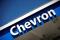 Dow Jones Industrial Average listed company Chevron (CVX)'s logo is