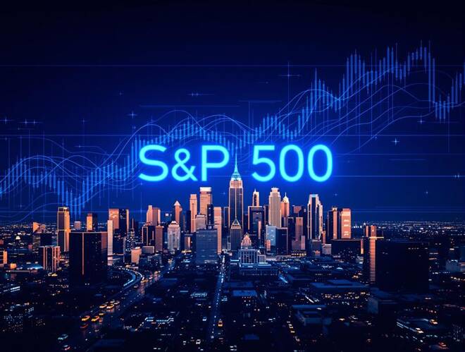S&P 500 sobre ciudad. FX Empire