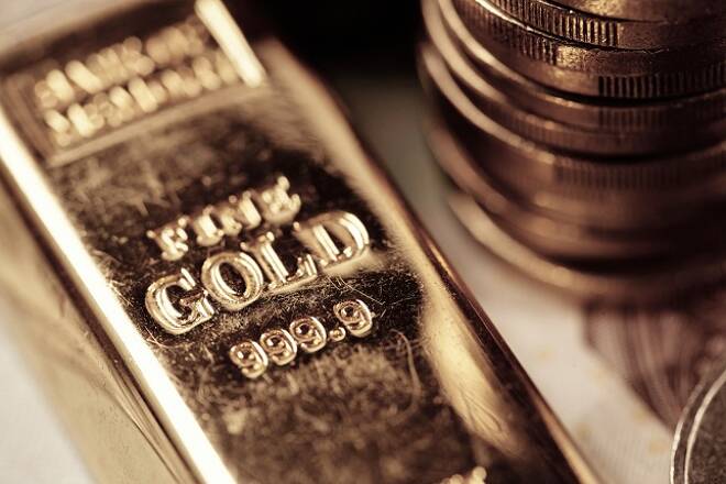 Precio del oro se mantiene por encima de los $1.900