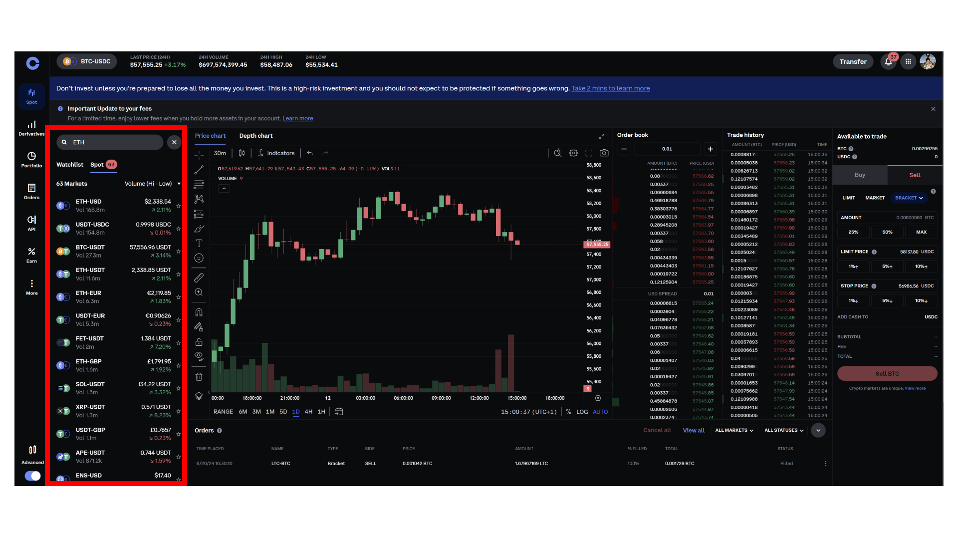 Búsqueda de pares de trading