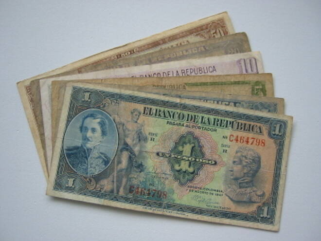 USDCOP: peso colombiano encuentra soporte sobre los 3.370,00