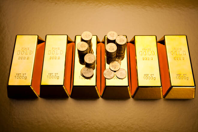 Gold and coins