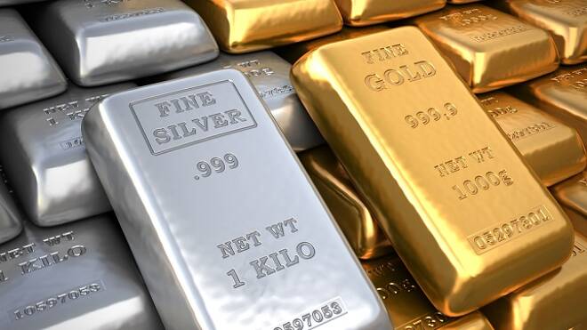 Oro se Topa Con el 1.480 de Nuevo, Plata Consolida Grandes Pérdidas