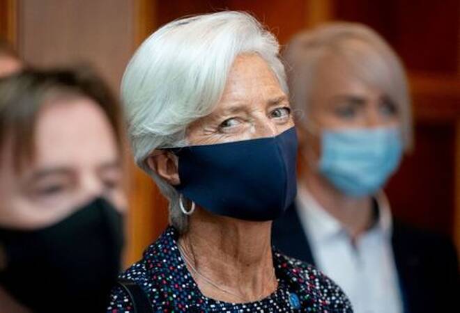 FOTO DE ARCHIVO: La presidenta del BCE, Christine Lagarde, asiste a la Reunión Informal de Ministros de Economía y Asuntos Financieros en Berlín, Alemania