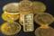 Imagen de archivo de varias piezas de oro en la correduría de metales preciosos Hatton Garden Metals en Londres, Reino Unido. 21 julio 2015. REUTERS/Neil Hall