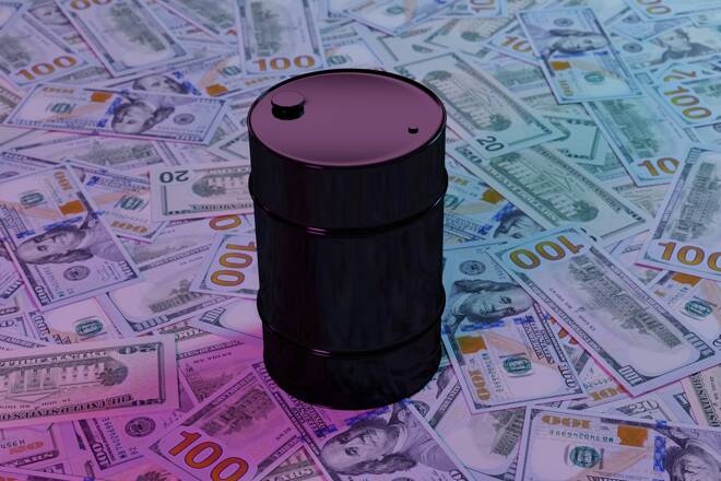 barril petroleo y dolares