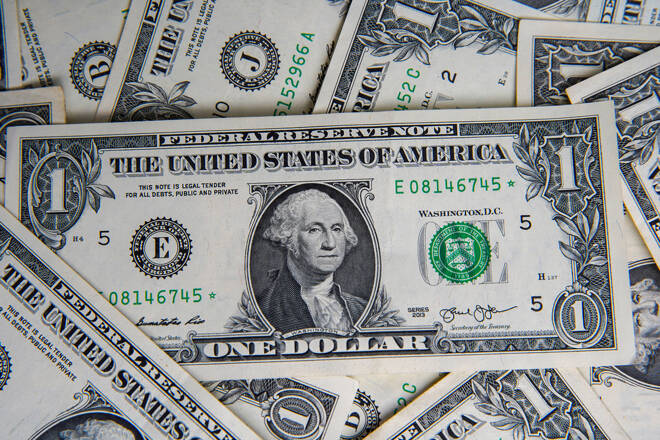 American,One,Dollar,Banknotes,Wallpaper.,Close,Up,Of,Money.,Wealth
