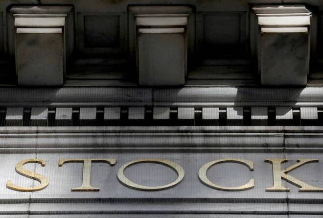 IMAGEN DE ARCHIVO. Vista de la fachada de la Bolsa de Valores de Nueva York (NYSE), en Nueva York, EEUU
