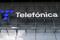 El logotipo de Telefónica en Madrid